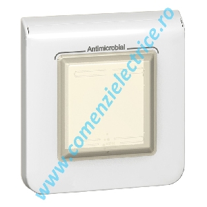 RAMA 2 MODULE IP44 ALB ANTIBACTERIAN LEGRAND MOSAIC