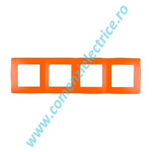 RAMA DECORATIVA ELMARK CITY 4 POSTURI ORANGE