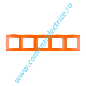 RAMA DECORATIVA ELMARK CITY 5 POSTURI ORANGE