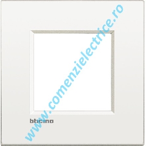 RAMA RECTANGULARA 2M MONOCROM ALB PUR LIVING LIGHT AIR BTICINO