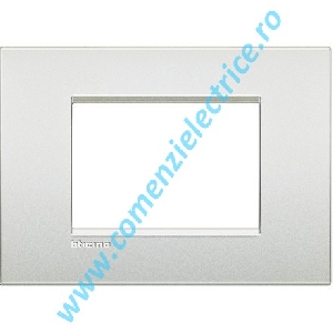 RAMA RECTANGULARA 3M NEUTRU ALB PERLAT LIVING LIGHT AIR BTICINO