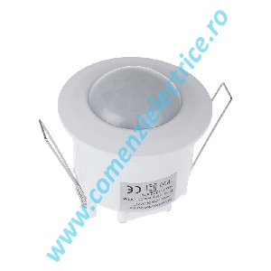 SENZOR DE MISCARE SI LUMINA INCASTRAT ST40 ALB 360 GRADE