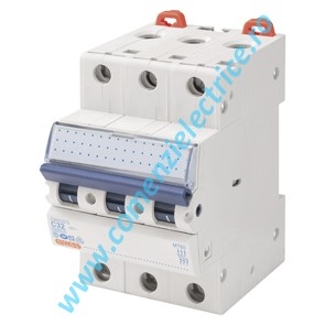 SIGURANTA AUTOMATA 3P GEWISS, 20A, 4.5KA, CURBA C, 3 MODULE