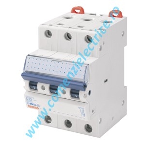 SIGURANTA AUTOMATA 3P GEWISS, 40A, 6KA, CURBA C, 3 MODULE