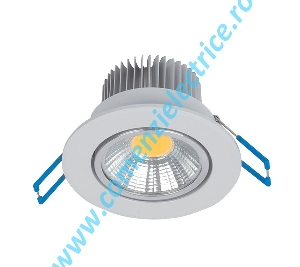 SPOT CU LED LSLCOB ALB 5W 400LM 2700-3000K 85X50X75 IP20