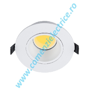 SPOT CU LED ROTUND 7W GU10 4000K 93X110X73 ALB IP40