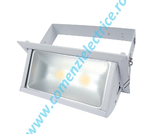 SPOT CU LED TIP DOWNLIGHT QDL2COB 40W 4000K 3200 LM IP20 ALB