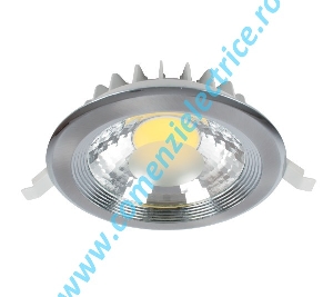 SPOT CU LED TIP DOWNLIGHT RDLCOB 25W 4000K 2000 LM IP44 SATIN NICHEL