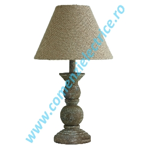 Veioza Table Lamps EU7888BR lemn E27 1x40W