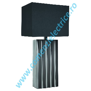 Veioza Tromba EU7935BC crom negru E27 1x60W