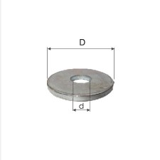 SAIBE ZINCATE LATE GROASE M4 (4.5/13.9MM), 1000/SET