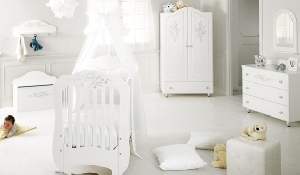 Baby Expert Italia - Baldachin DIAMANTE alb