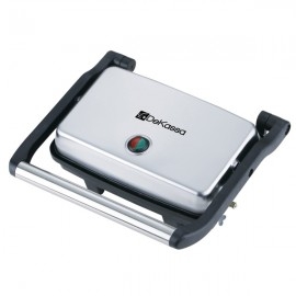 Grill electric din inox pentru panini DeKassa, putere 1500W