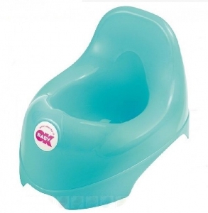 Olita ergonomica cu spatar Relax OK Baby, Turquoise