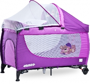 Patut pliant Grande cu vibratii 120 x 60 cm Caretero, Purple