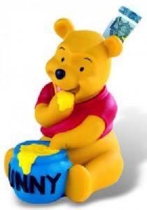 Pusculita Winnie the Pooh Bullyland,