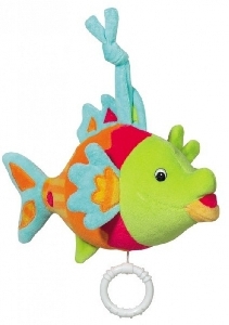 Jucarie muzicala Pestisor Brevi Soft Toys,