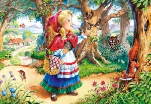 Puzzle Scufita rosie 120 piese 12381 Castorland,