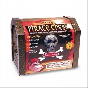 Set de joaca Cufarul Piratilor Melissa & Doug,