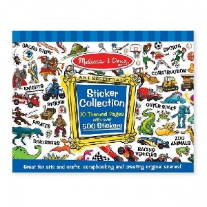 Colectia de abtibilduri albastru Melissa & Doug,