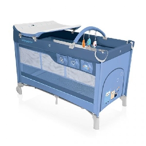 Patut pliabil Dream 120 x 60 cm Baby Design, Blue