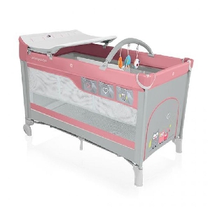 Patut pliabil Dream 120 x 60 cm Baby Design, Pink