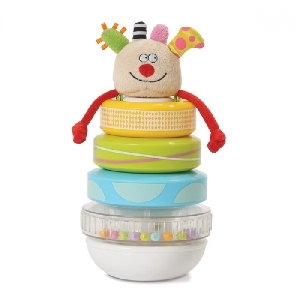 Jucarie multifunctionala Piramida Kooky Taf Toys,