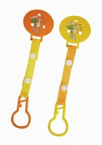 Cordon suzeta cu clips R0546 Primii Pasi, Verde