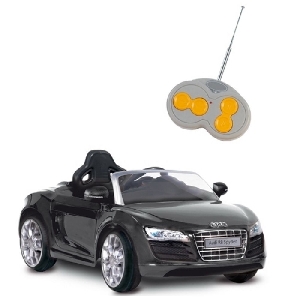 Masinuta electrica Audi R8 Spyder Biemme, Black