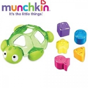 Jucarie Testoasa cu forme de baie Munchkin,