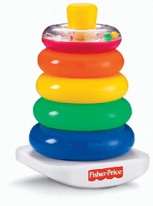 Piramida cu inele Fisher Price,