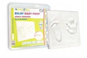 Amprenta Ghips in Relief Baby Print,