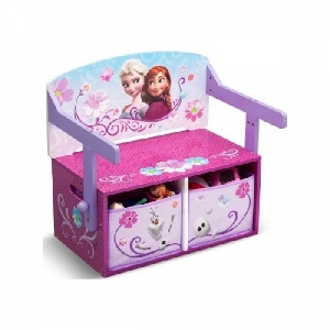 Mobilier 2 in 1 pentru depozitare jucarii Disney Delta Children, Frozen