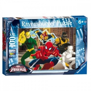 Puzzle Spiderman 100 Piese Ravensburger,