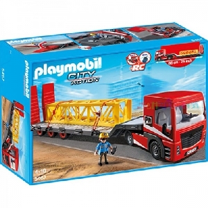 Platforma cu remorca Playmobil City Action,