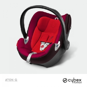 Scoica auto Aton Q Cybex, Strawberry (Rosu)