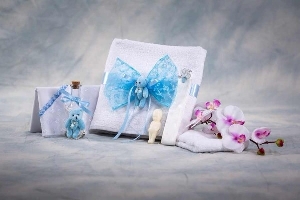 Trusou botez Nikos Collection, Sweet & Simple Blue