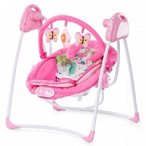 Leagan electric si balansoar Paradise Chipolino, Pink