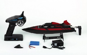 Barca cu telecomanda Speedboat Maxi Revell, Black