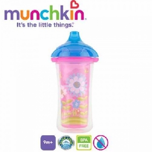 Cana termica Sippy Click Lock 9L+ Munchkin, Roz