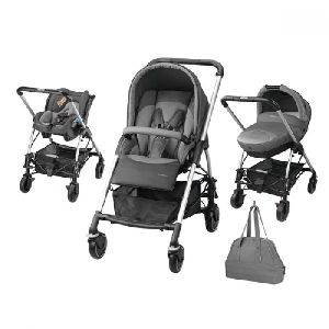 Carucior 3 in 1 Trio Streety Next Bebe Confort, Concrete Grey