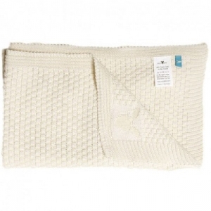 Paturica Eden bumbac organic Wallaboo, Ivory Cream