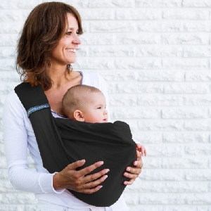 Sling bebe 4 in 1 Minimonkey, Black