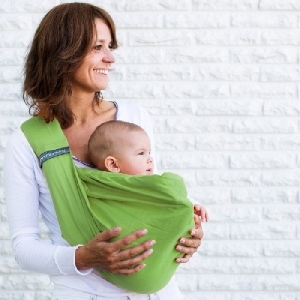 Sling bebe 4 in 1 Minimonkey, Lime