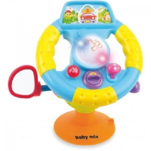 Jucarie educativa Volanul Muzical Baby Mix,