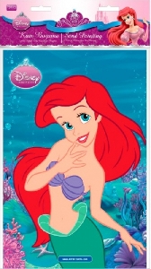 Plansa pictura nisip medie Disney, Ariel Sirena