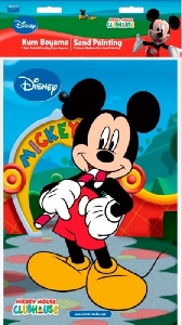 Plansa pictura nisip medie Disney, Mickey cu fluier