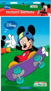 Plansa pictura nisip medie Disney, Mickey cu Skate