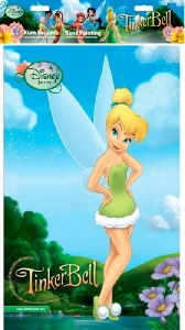 Plansa pictura nisip mare Disney, Tinkerbell in Picioare