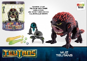 Figurine Teutans IMC Toys, Muz